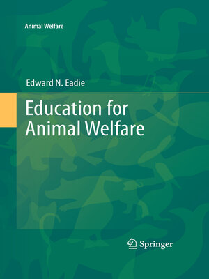 cover image of Education for Animal Welfare